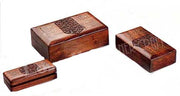 WOODEN CUTTING & CARVING BOX