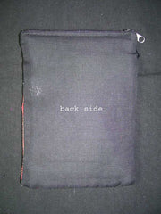 MIRROR & ZARI  EMBROIDERY BORDER MOBILE & PASSPORT BAG