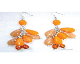 GLASS BEAD EARRING