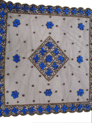 NET  VELVET EMBROIDERY TABLE COVER