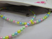 Handcrafted Multicolor Floral Scalloped Beaded Clutch Purse