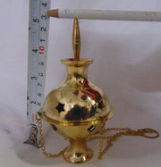 Hanging Brass Incense Burner