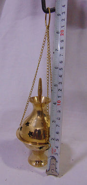 Hanging Brass Incense Burner
