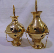 Hanging Brass Incense Burner