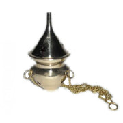 Brass Hanging Cone Incense Burner
