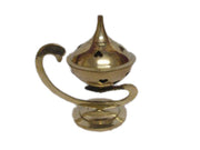 Brass Loban Burner Plain lubandan