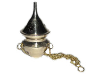Brass Hanging Cone Incense Burner