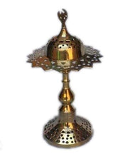 pedal stand Brass Lobandan Incense Burner