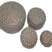 LAC & ALUMINIUM PILL BOX SET OF THREE