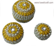 LAC BOX ALUMINIUM INDIAN CHRISTMAS DECORATIVE GIFT SET