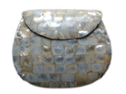 Mother of Pearl Mop bag Metal purse