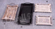 HANDMADE LUXURY WOODEN SEVING TRAY DECORATED