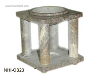 SOAPSTONE OIL BURNER