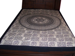 BADAL BOX  TAPESTRY WALL HANGING TIE DYE BEDDING