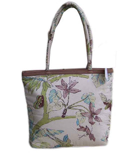 Printed Cotton fabric Ladies Bag