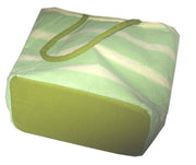 Stripe Design Canvas Beach Tote Bag