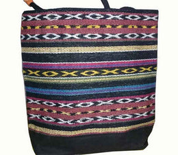 Stripe  Design Handloom Bag