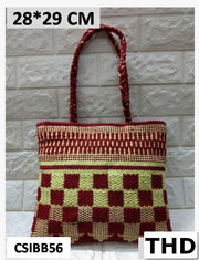 Handloom Fabric Designer Jute Bag