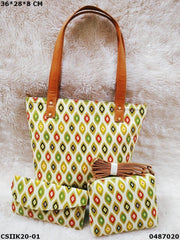 Ikat Cotton Printed Sling Bag