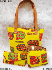 Ikat Cotton Printed Sling Bag