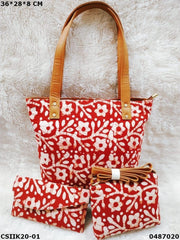 Ikat Cotton Printed Sling Bag
