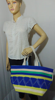 Cotton Hand-loom Durries Rug Bag