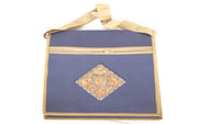 JUTE CANVAS SHOULDER BAG