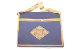JUTE CANVAS SHOULDER BAG