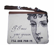 Canvas Toiletry Bag With Leather Trims