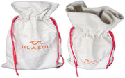 LAMINATED CANVAS DRAWSTRING BAG