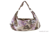 BEIGE PINK SHOULDER  BAG