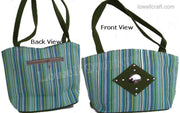 CANVAS STRIPE BAG