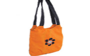 CANVAS PU HANDLE BAG