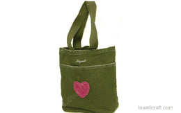 HEART DESIGNS CANVAS BAG