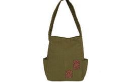 CANVAS EMBERIODERY BAG