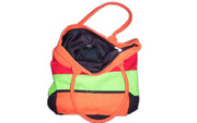 MULTICOLOR COTTON CANVAS HAND BAG