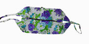 Flower Printed Cotton Banana Style Bag