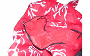 CORAL PRINTED COTTON FOLDABLE BAG