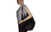 CORAL PRINTED COTTON FOLDABLE BAG