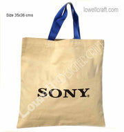Cotton Logo Print Bag