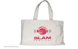 LOGO PRINT COTTON BAG
