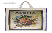 LAMINETED CANVAS SHOPPING BAG