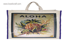 LAMINETED CANVAS SHOPPING BAG
