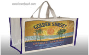 LAMINETED CANVAS PROMOTIONAL TOTE BAG