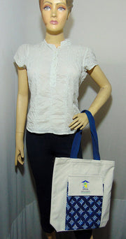 Custom printed wholesale Canvas Shopper Bag