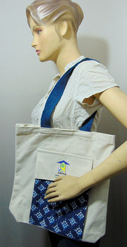 Custom printed wholesale Canvas Shopper Bag