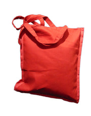 Plain Canvas Red Bag carry bags