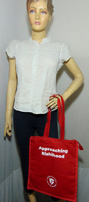 Plain Canvas Red Bag carry bags