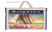 LAMINETED CANVAS SHOPPING BAG