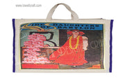 LAMINETED CANVAS SHOPPING BAG